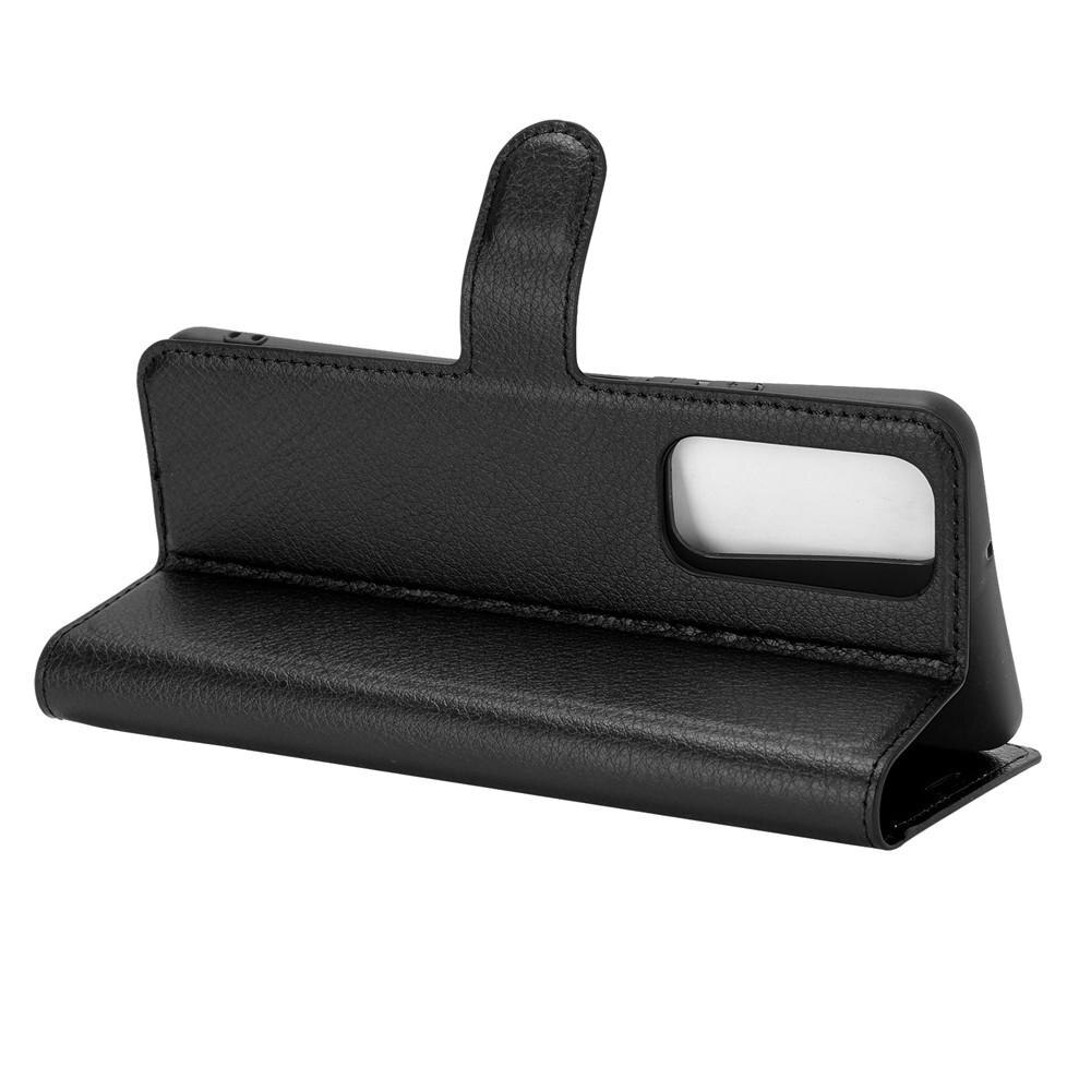 Coque portefeuille Huawei P Smart 2021, Noir