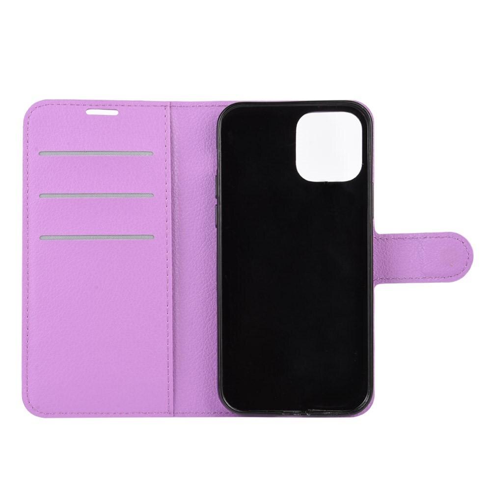 Coque portefeuille iPhone 12/12 Pro Violet