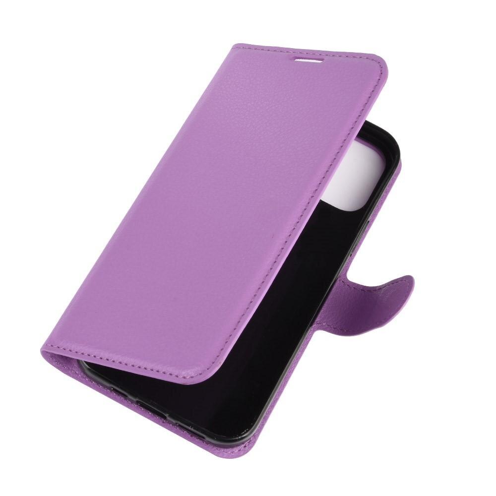 Coque portefeuille iPhone 12/12 Pro Violet