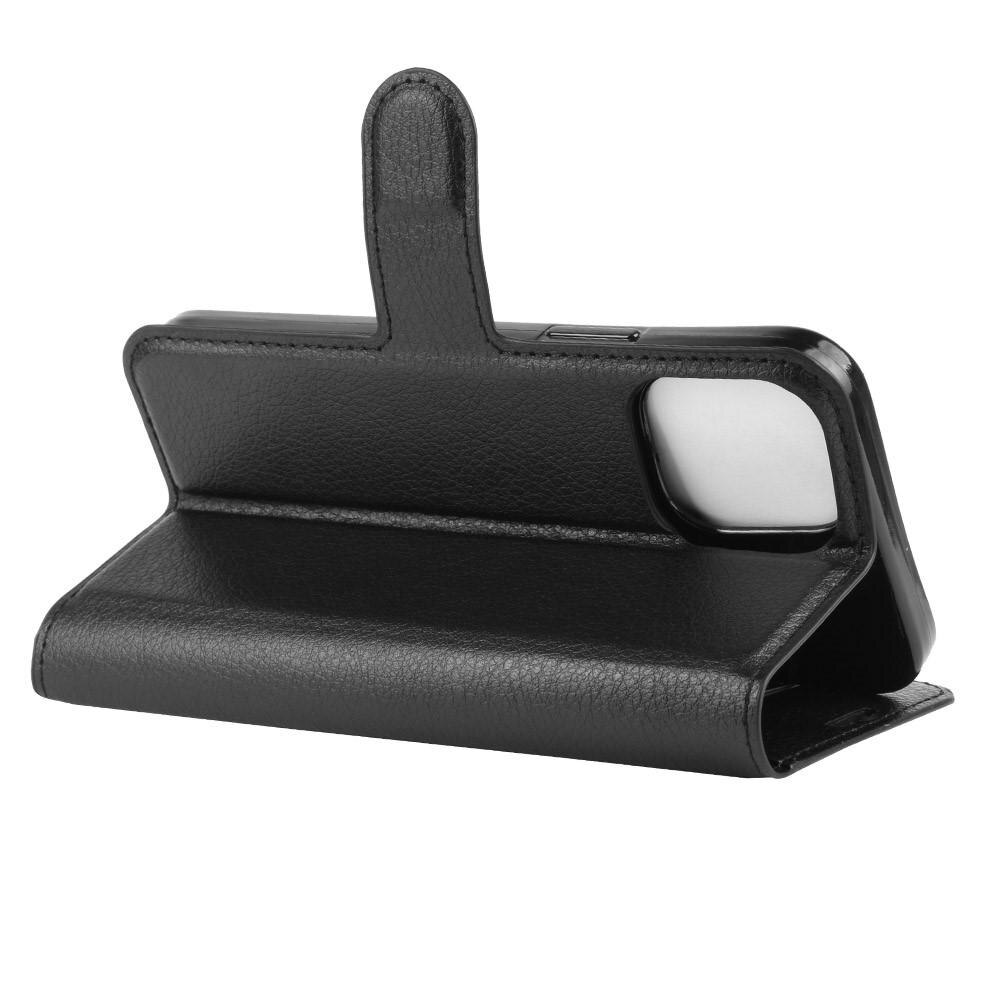 Coque portefeuille Apple iPhone 12/iPhone 12 Pro, Noir