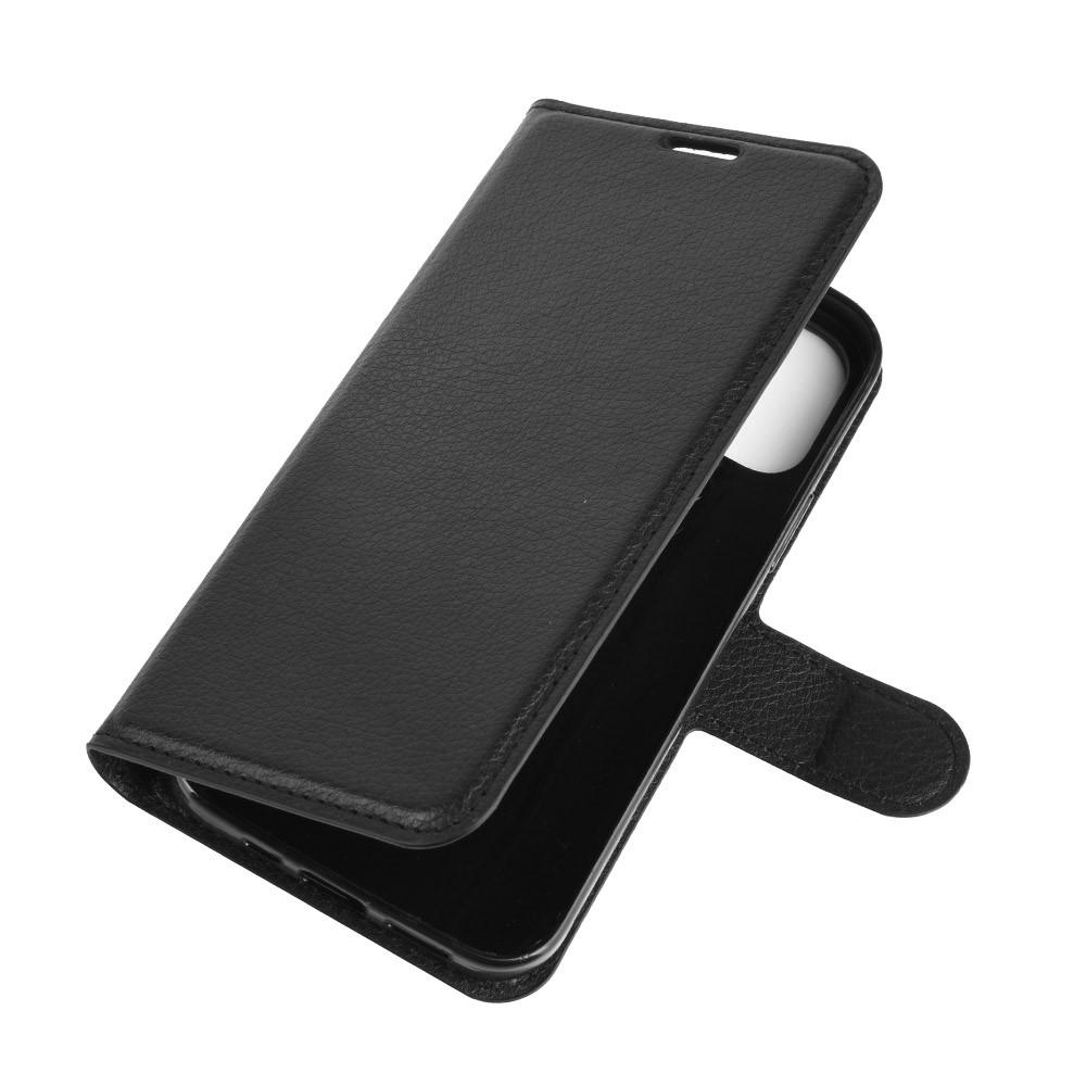 Coque portefeuille Apple iPhone 12/iPhone 12 Pro, Noir