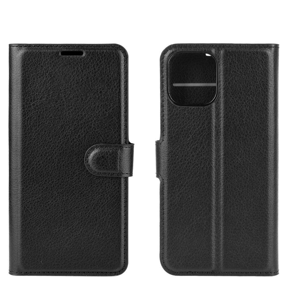 Coque portefeuille Apple iPhone 12/iPhone 12 Pro, Noir