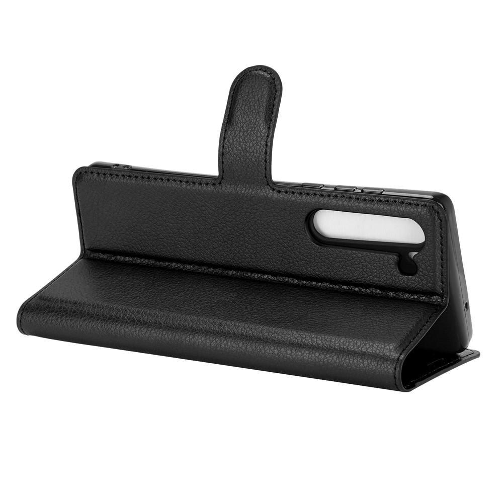 Coque portefeuille Motorola Edge, Noir