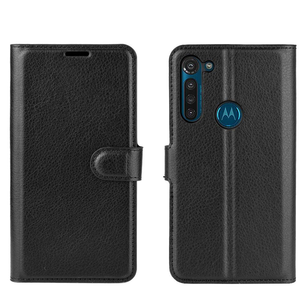 Coque portefeuille Motorola Moto G8 Power Noir