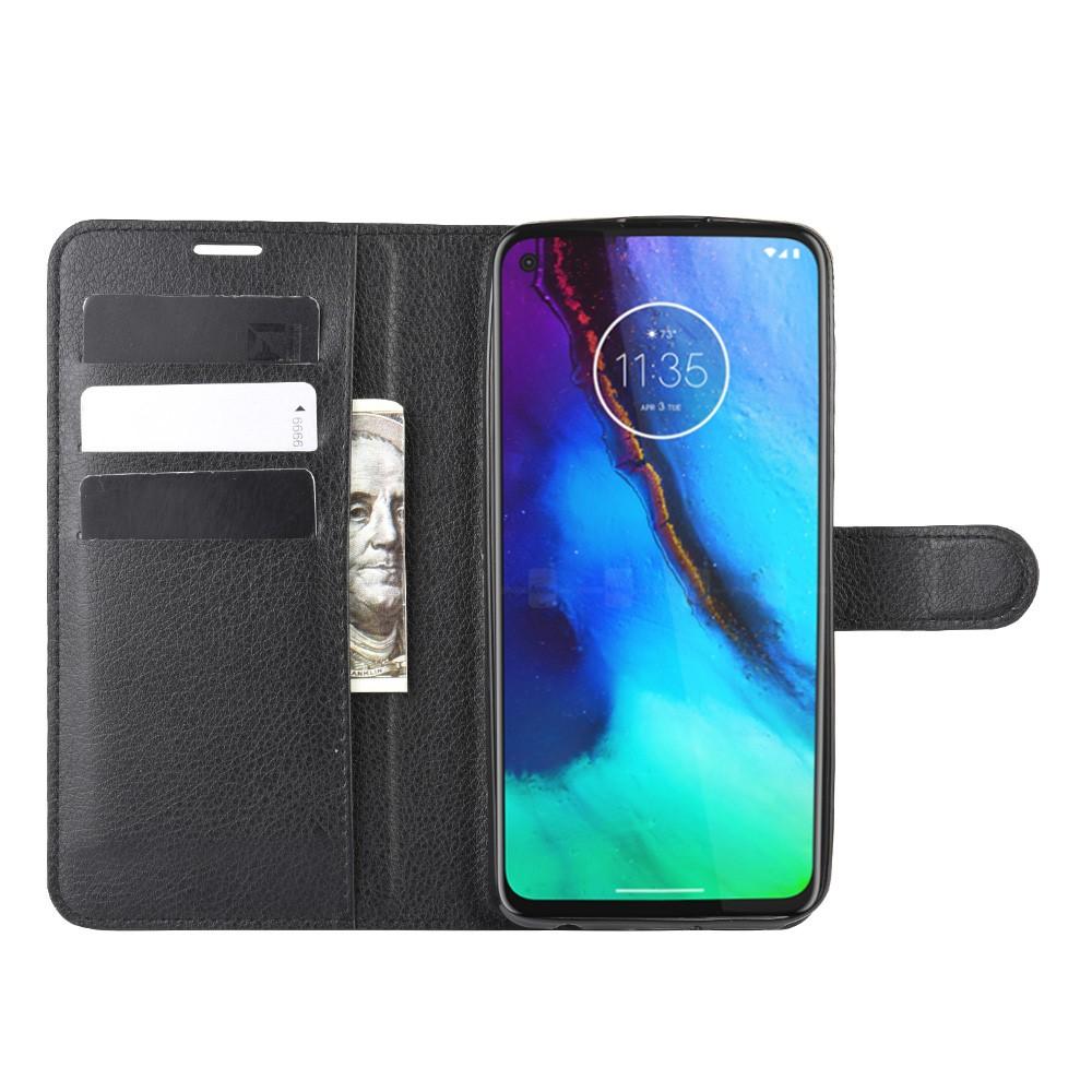 Coque portefeuille Motorola Moto G Pro Noir