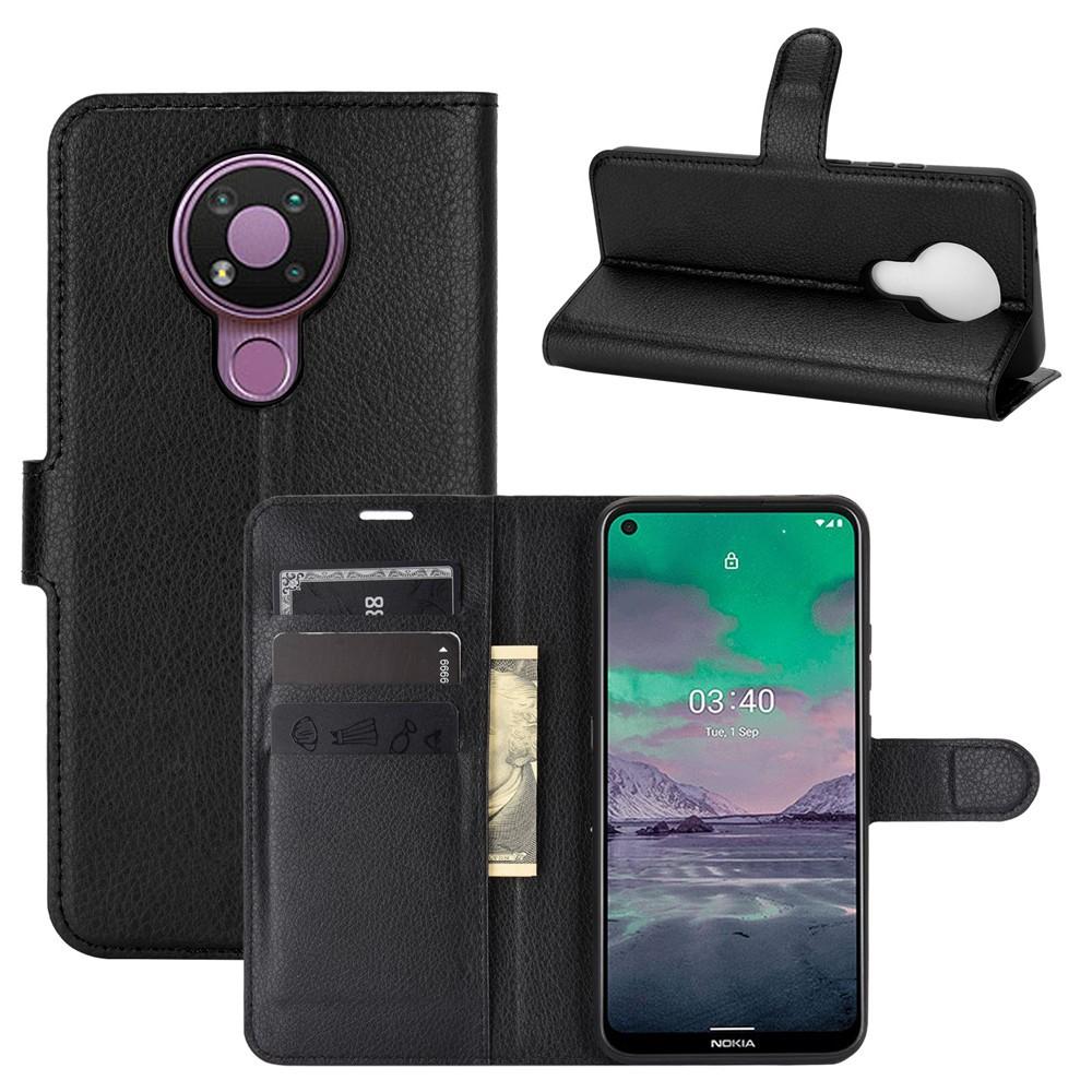 Coque portefeuille Nokia 3.4, Noir