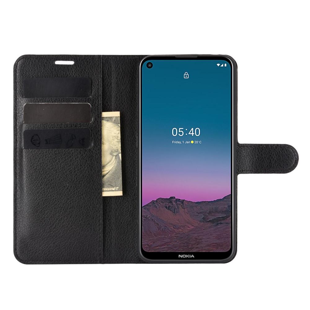 Coque portefeuille Nokia 5.4, Noir