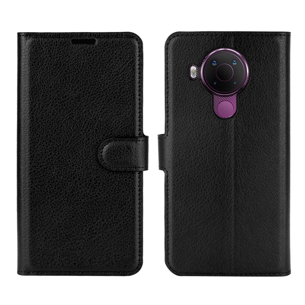 Coque portefeuille Nokia 5.4, Noir