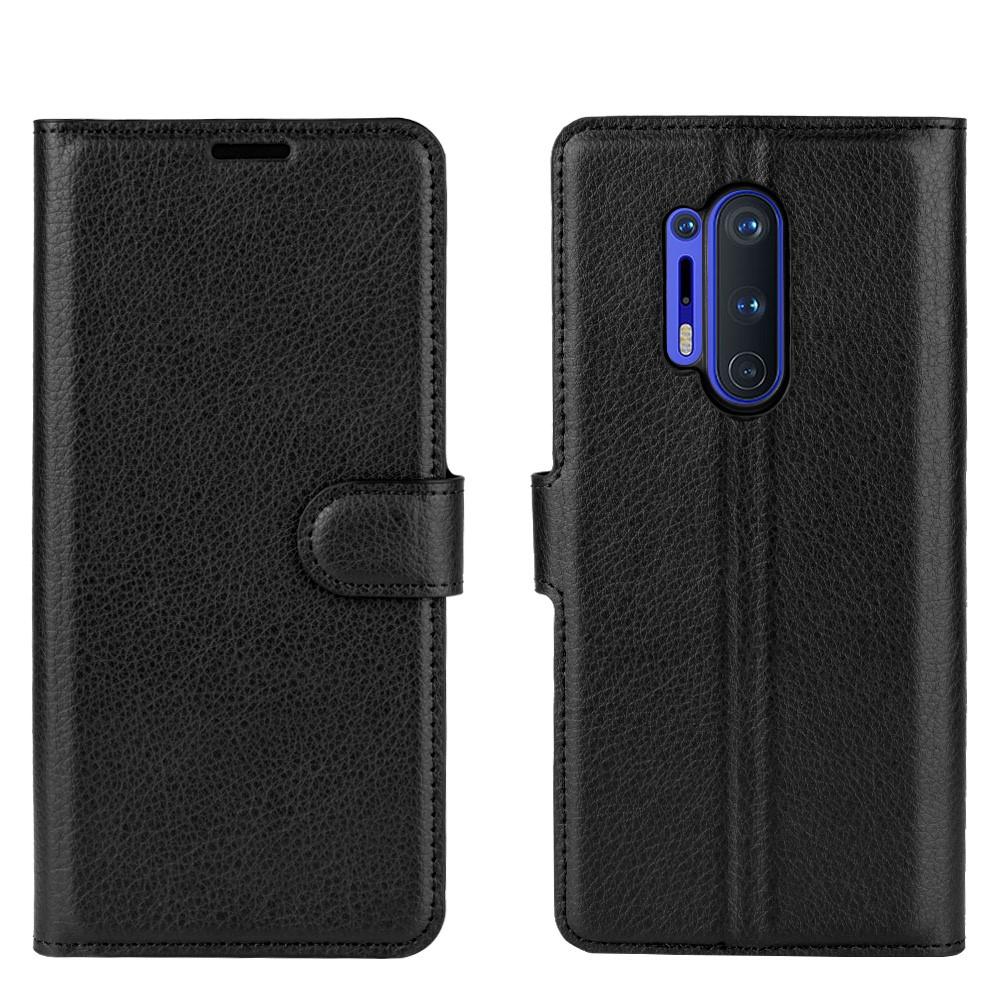 Coque portefeuille  OnePlus 8 Pro, Noir
