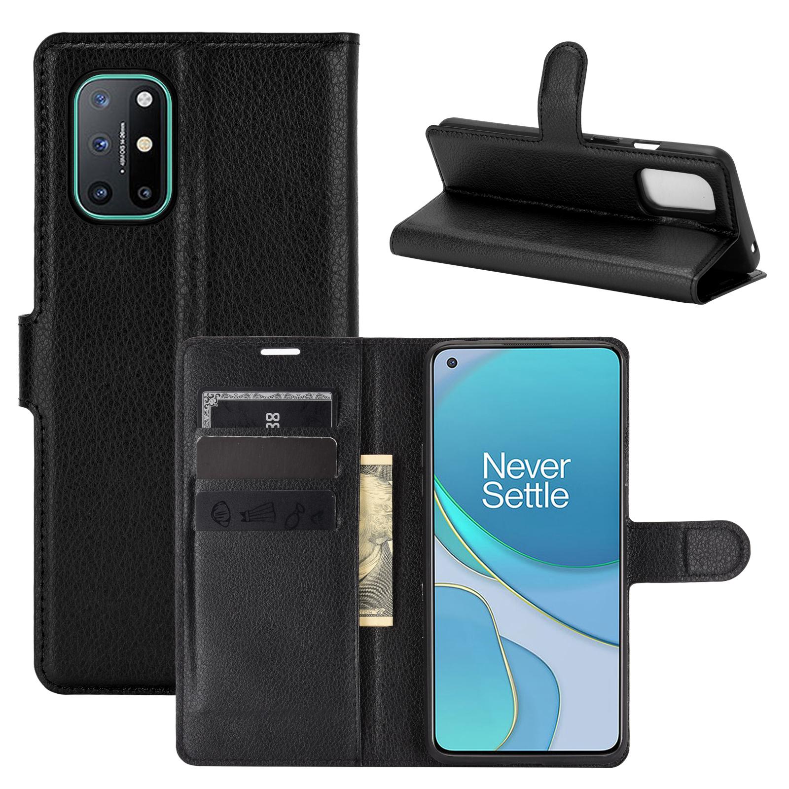 Coque portefeuille  OnePlus 8T, Noir