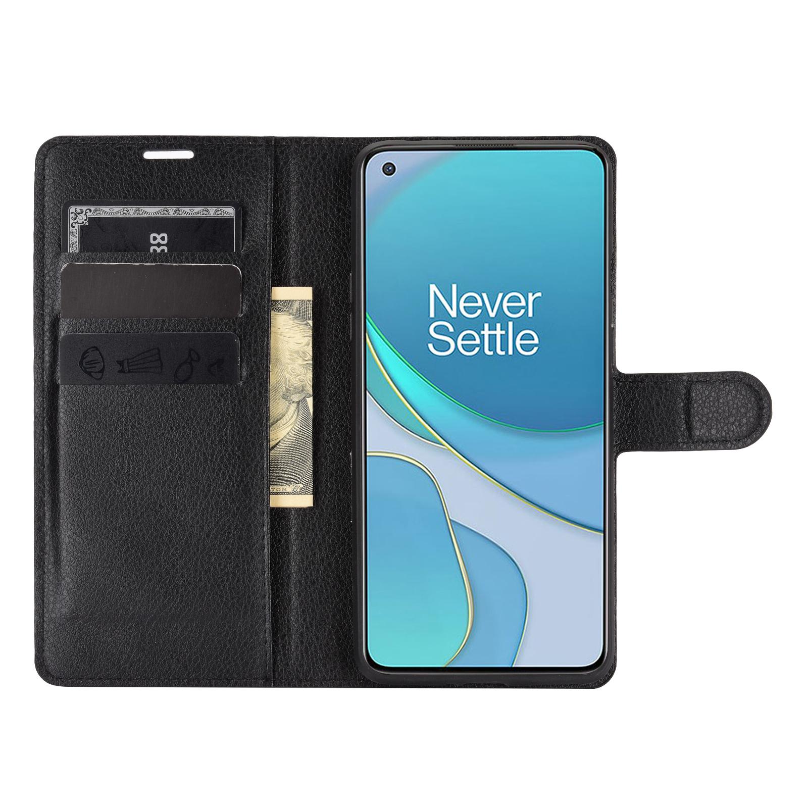 Coque portefeuille  OnePlus 8T, Noir
