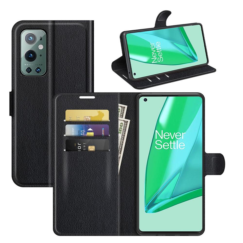 Coque portefeuille  OnePlus 9 Pro, Noir