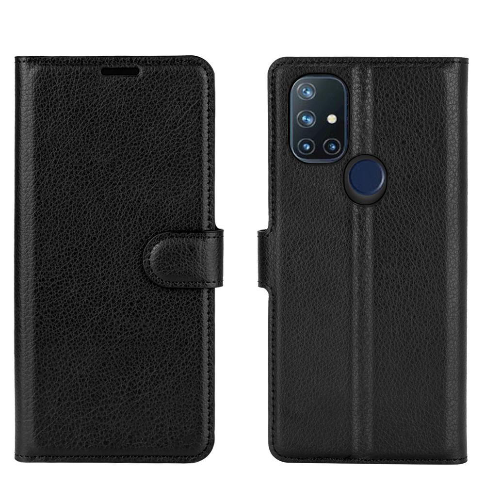 Coque portefeuille  OnePlus Nord N10 5G, Noir