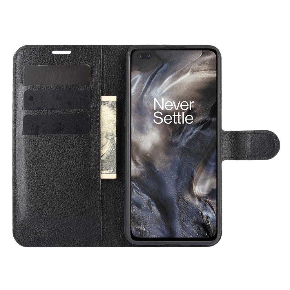 Coque portefeuille OnePlus Nord Noir