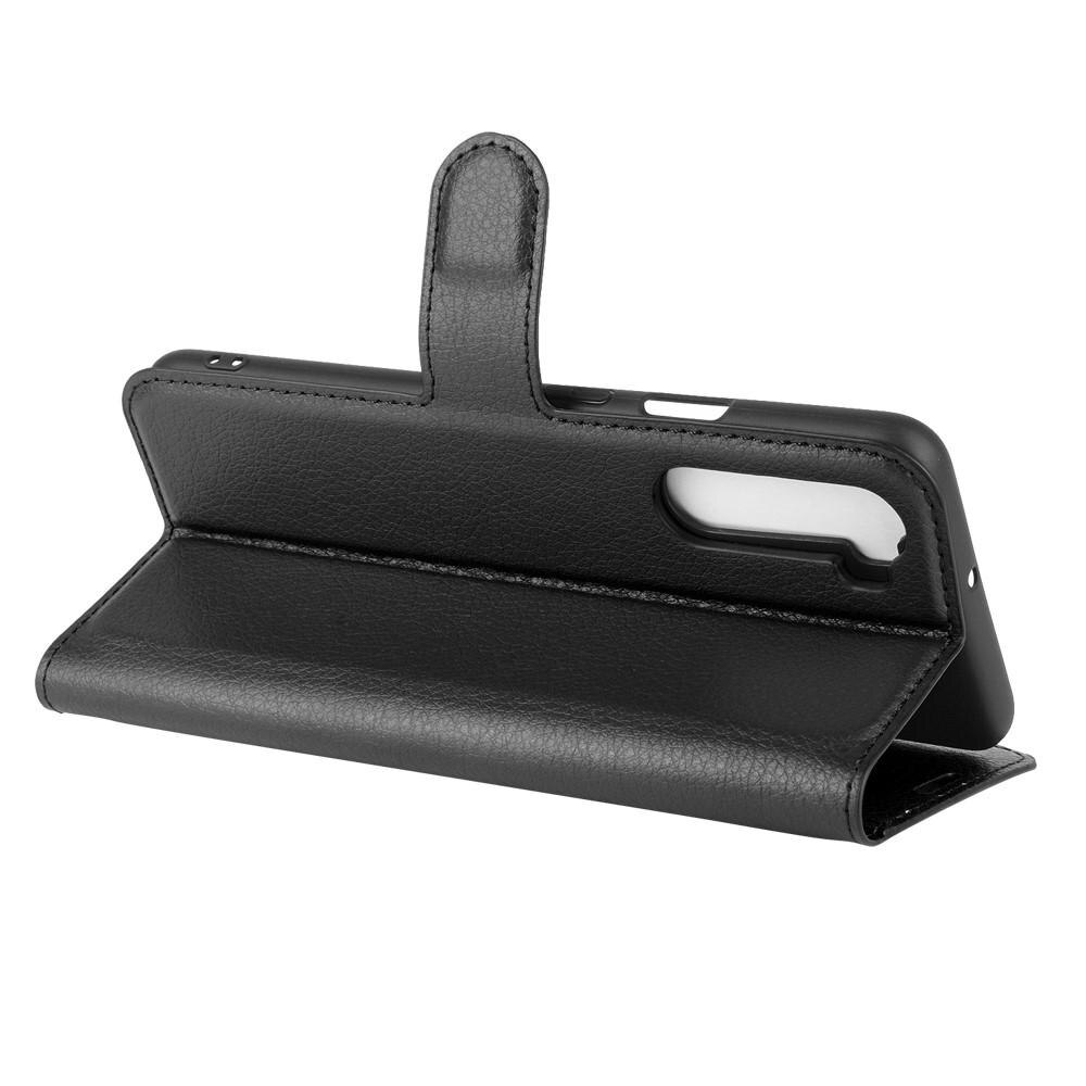 Coque portefeuille  OnePlus Nord, Noir