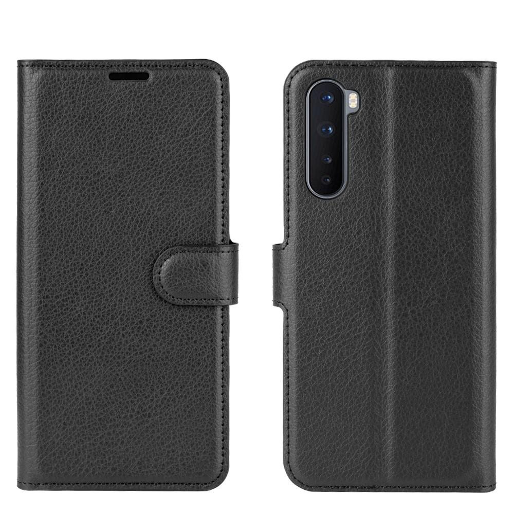 Coque portefeuille OnePlus Nord Noir