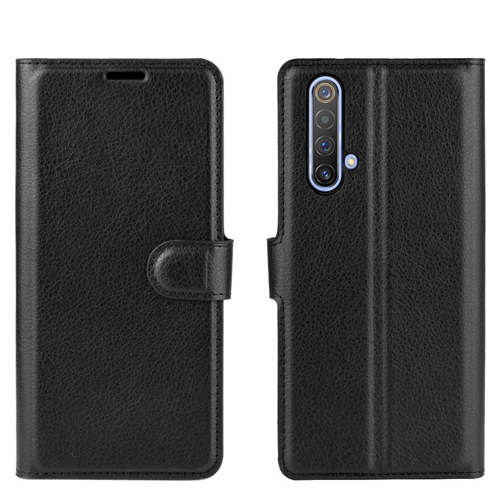 Coque portefeuille Realme X50 5G/X3 SuperZoom Noir