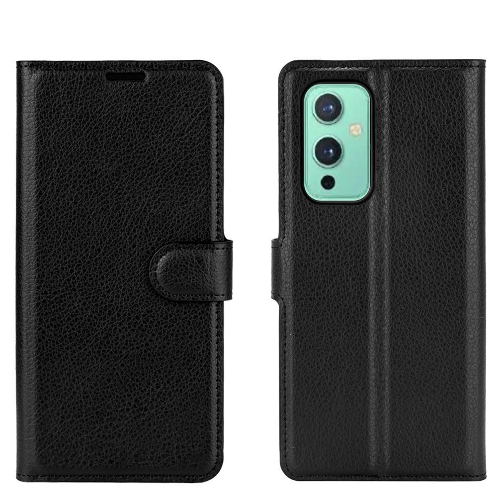 Coque portefeuille OnePlus 9 Noir