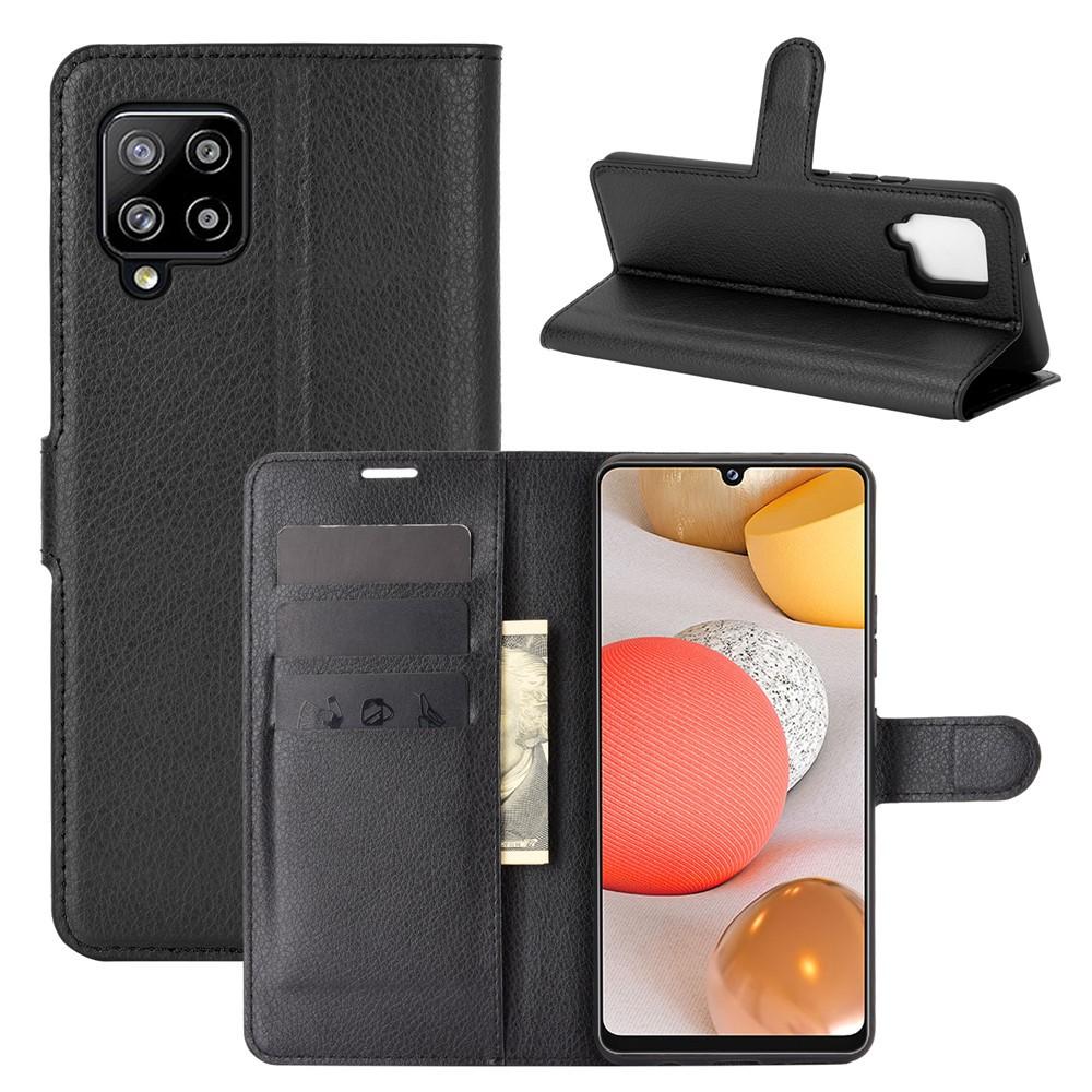 Coque portefeuille Samsung Galaxy A42, Noir