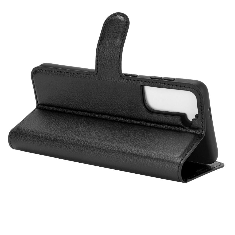 Coque portefeuille Samsung Galaxy S21 Plus, Noir