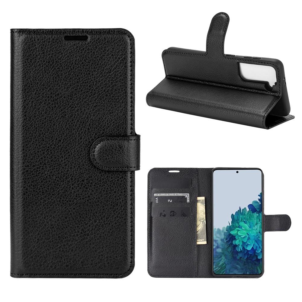 Coque portefeuille Samsung Galaxy S21, Noir