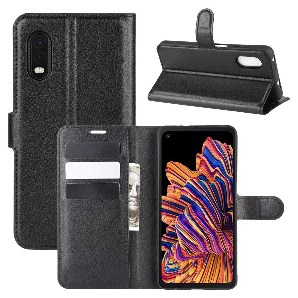 Coque portefeuille Samsung Galaxy Xcover Pro, Noir