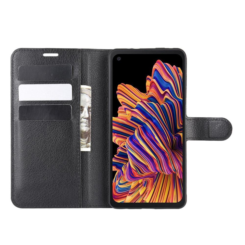 Coque portefeuille Samsung Galaxy Xcover Pro, Noir