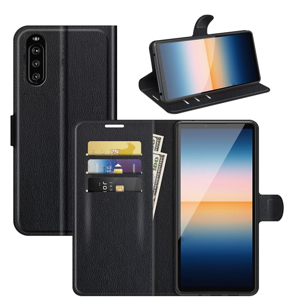 Coque portefeuille Sony Xperia 10 III, Noir