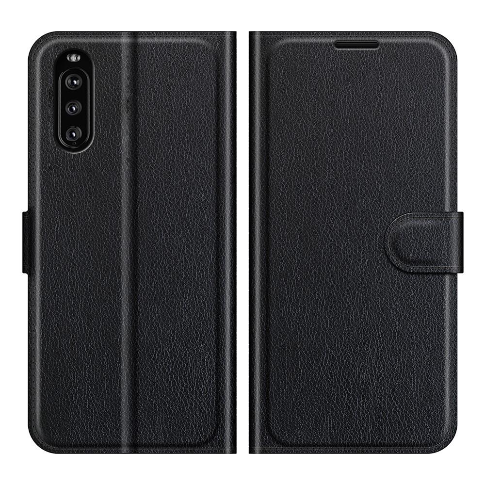 Coque portefeuille Sony Xperia 10 III, Noir