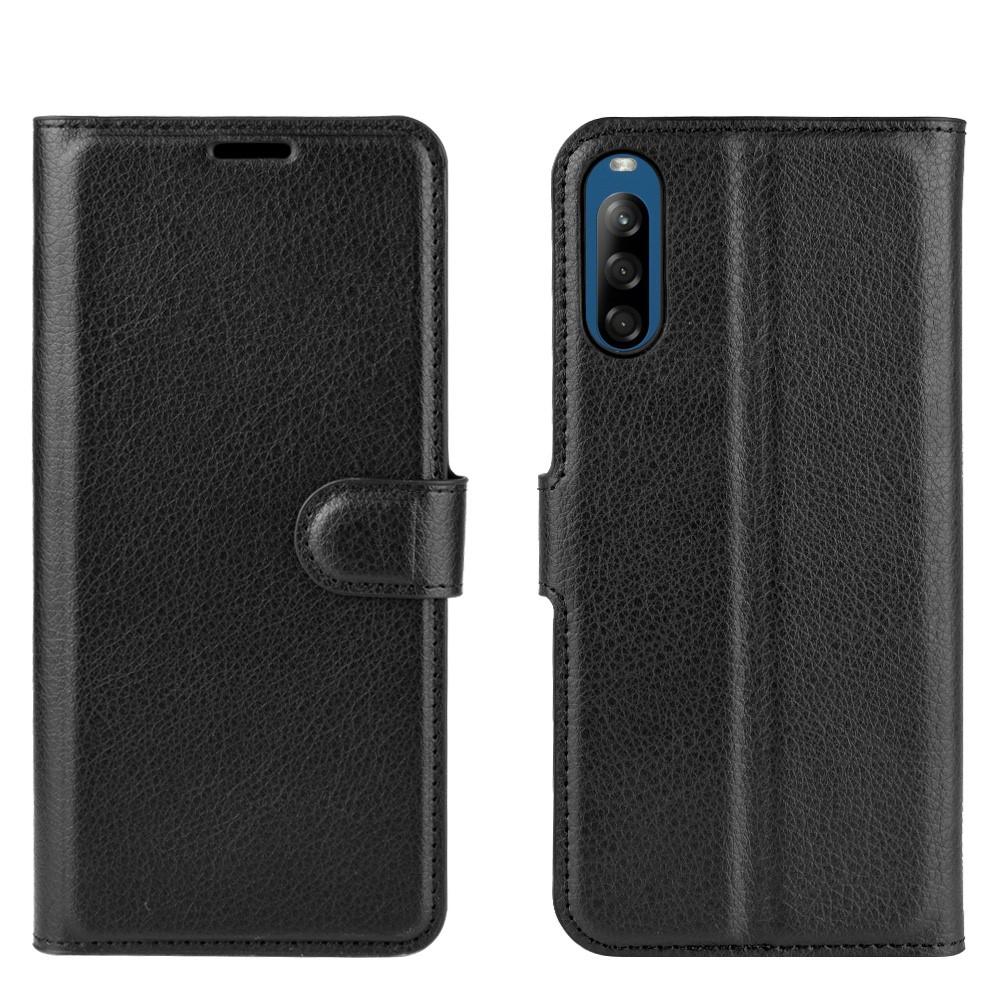 Coque portefeuille Sony Xperia L4, Noir
