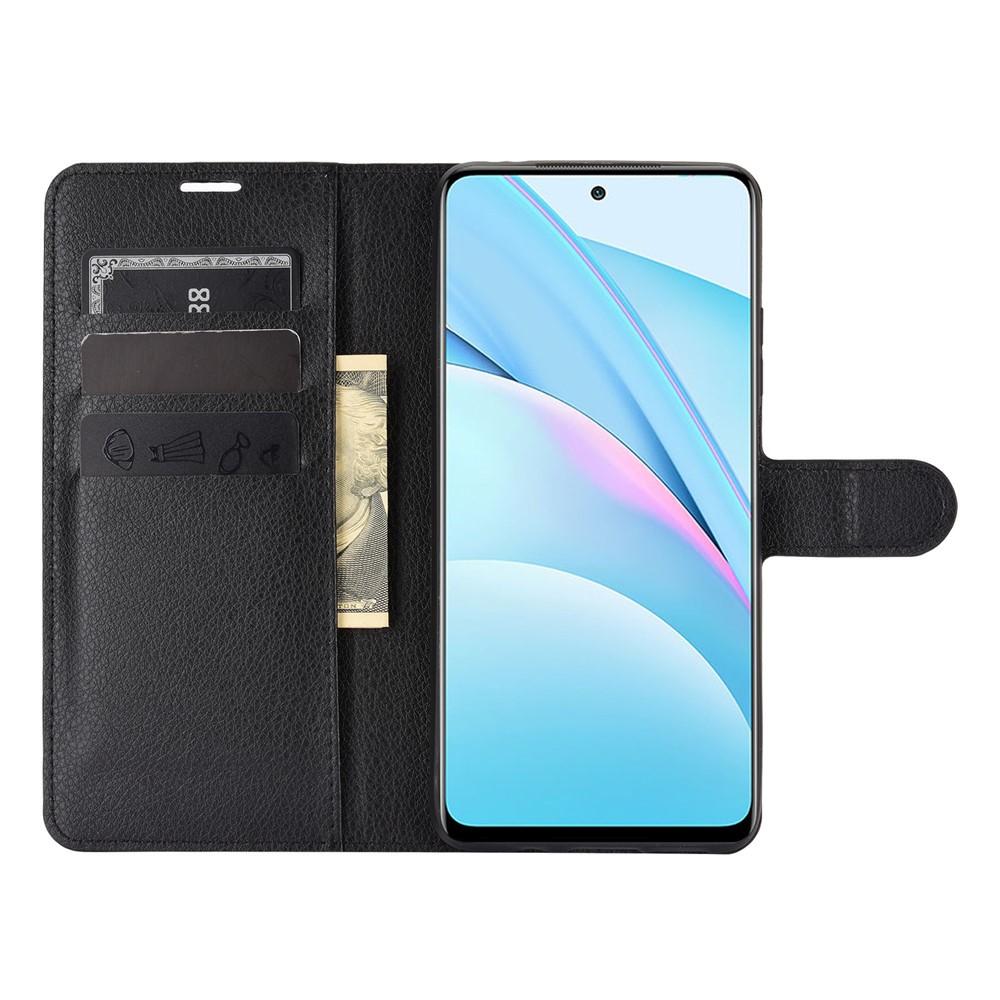 Coque portefeuille Xiaomi Mi 10T Lite 5G, Noir