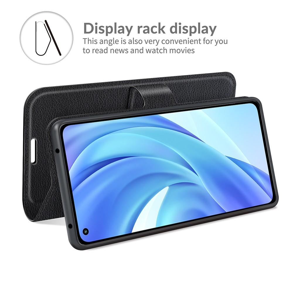 Coque portefeuille Xiaomi Mi 11 Lite 5G, Noir
