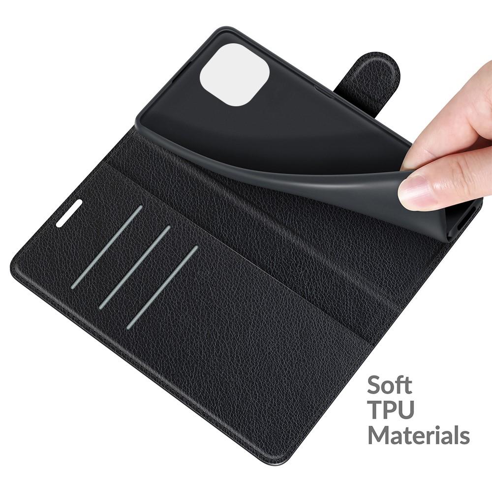 Coque portefeuille Xiaomi Mi 11 Lite 5G, Noir