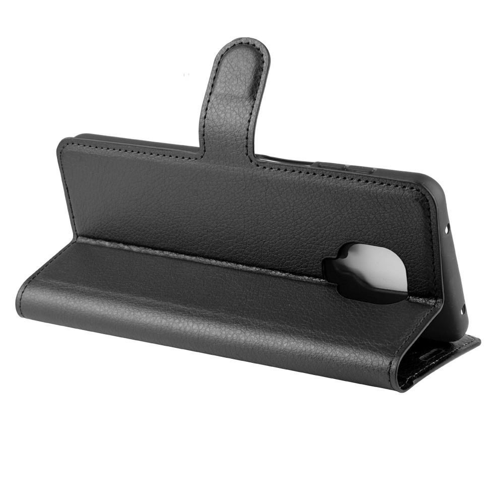 Coque portefeuille Xiaomi Redmi Note 9 Pro, Noir