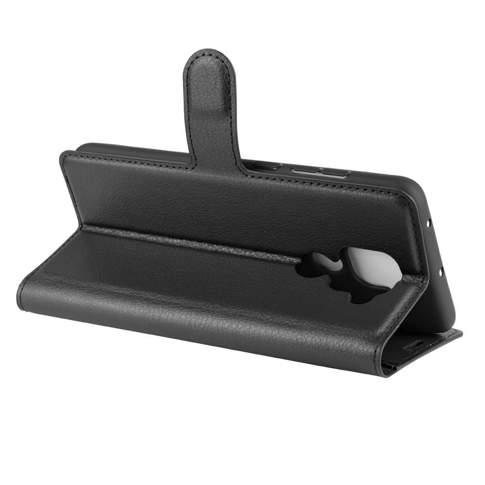Coque portefeuille Xiaomi Redmi Note 9, Noir