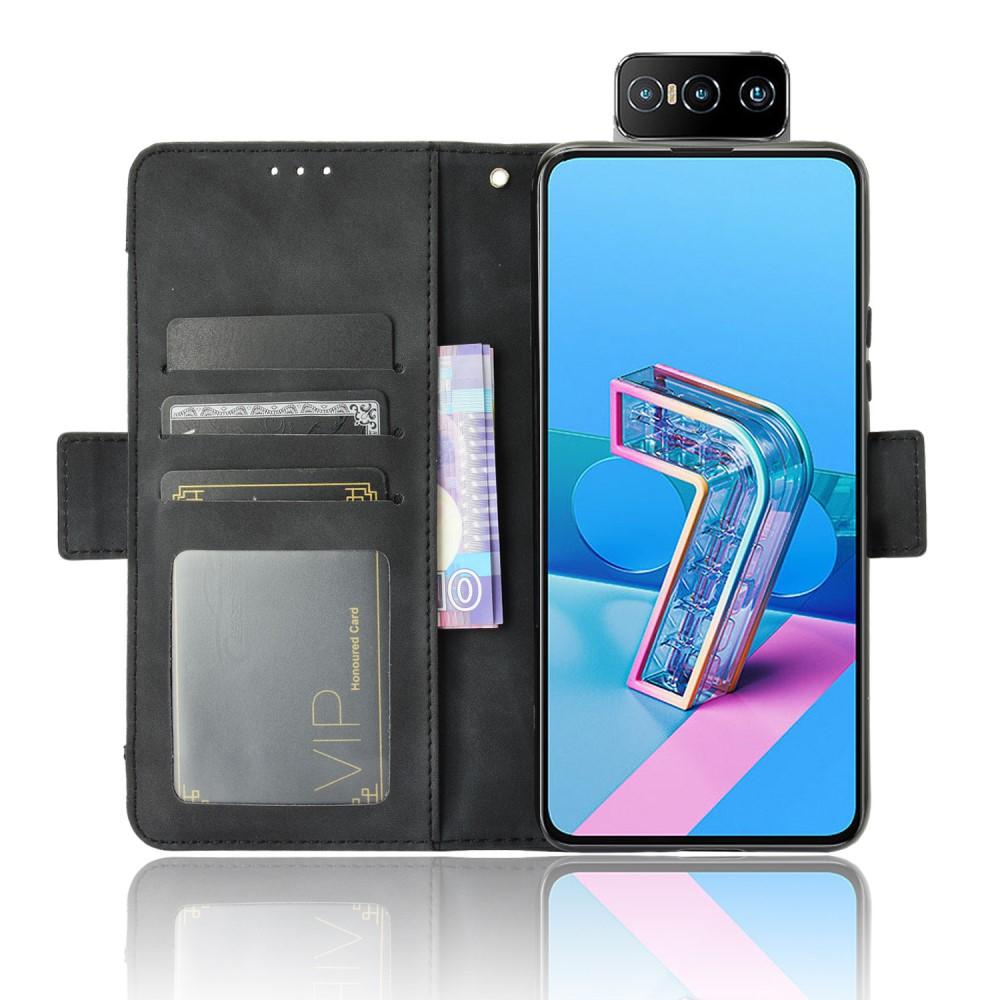 Étui portefeuille Multi Asus ZenFone 7/7 Pro Noir