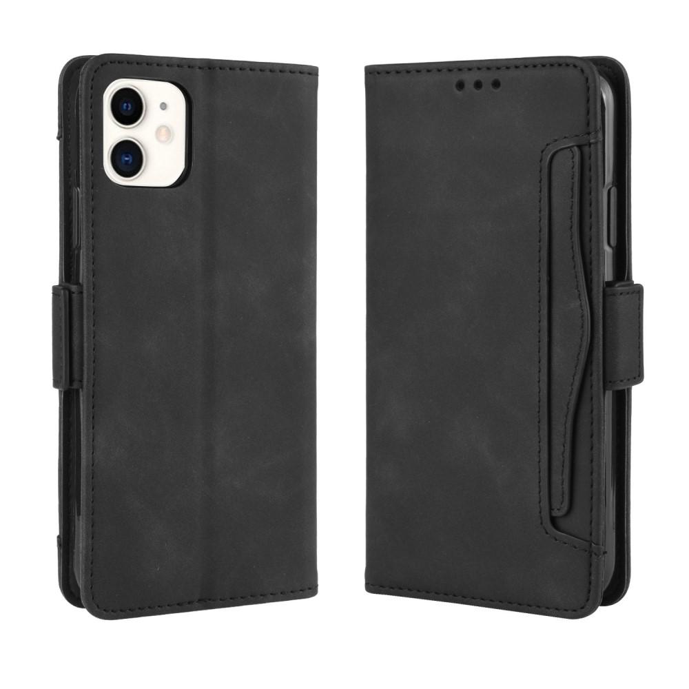 Étui portefeuille Multi iPhone 12 Mini Noir