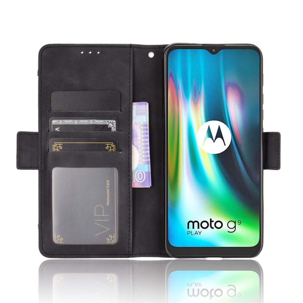 Étui portefeuille Multi Motorola Moto E7 Plus Noir