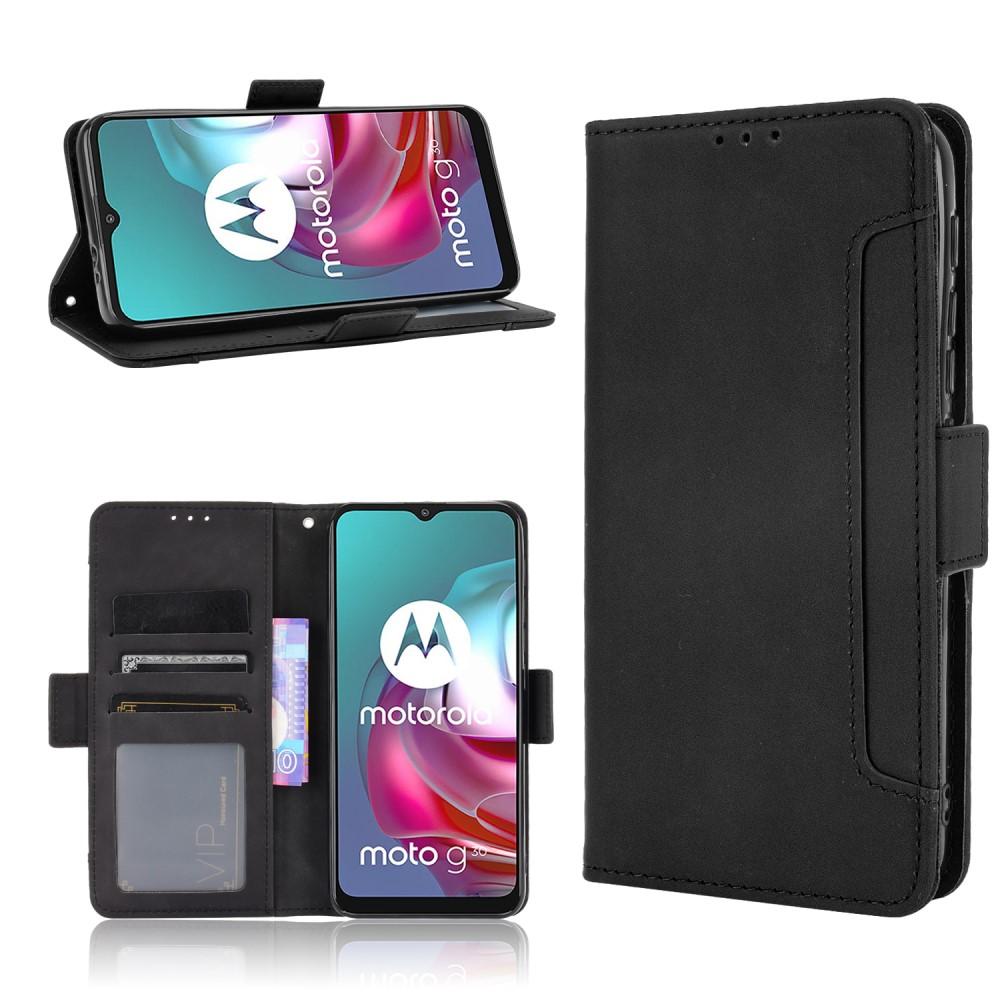 Étui portefeuille Multi Motorola Moto G10/G20/G30 Noir