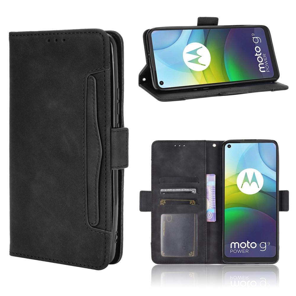Étui portefeuille Multi Motorola Moto G9 Power Noir