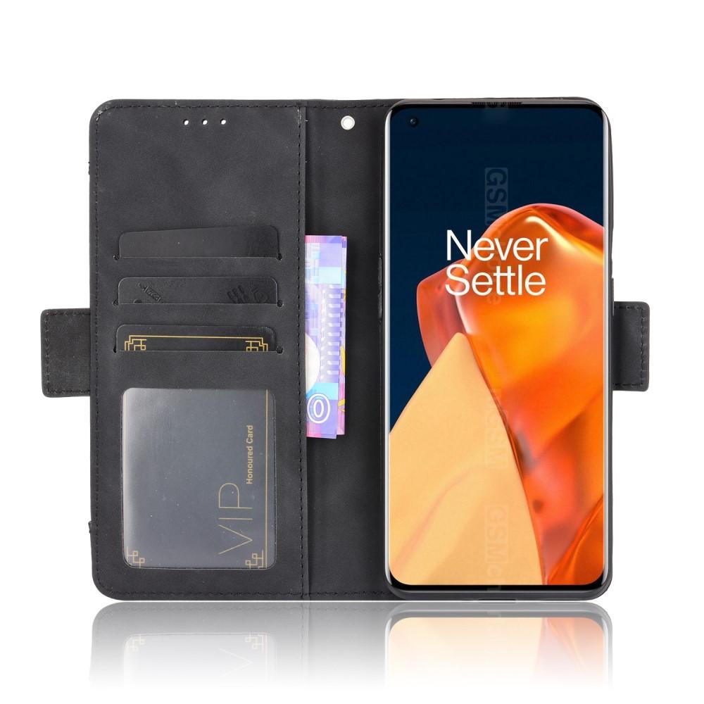 Étui portefeuille Multi OnePlus 9 Pro Noir