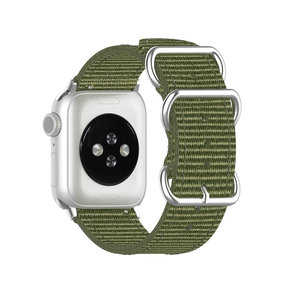 Bracelet Nato Apple Watch 41mm Series 8, vert