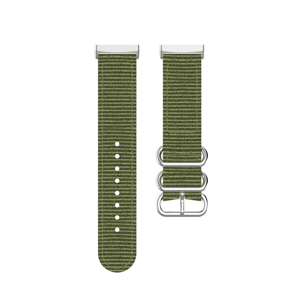 Bracelet Nato Fitbit Versa 3/Sense Vert