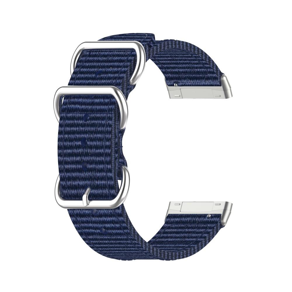 Bracelet Nato Fitbit Versa 3/Sense Bleu
