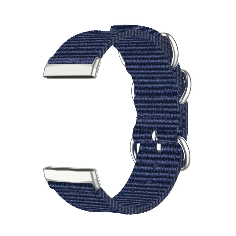 Bracelet Nato Fitbit Versa 3/Sense Bleu