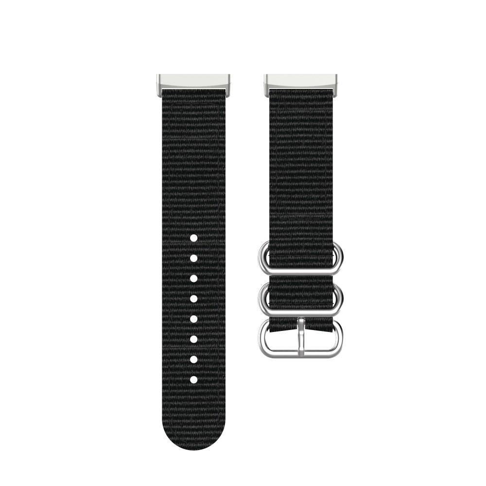 Bracelet Nato Fitbit Versa 3/Sense Noir