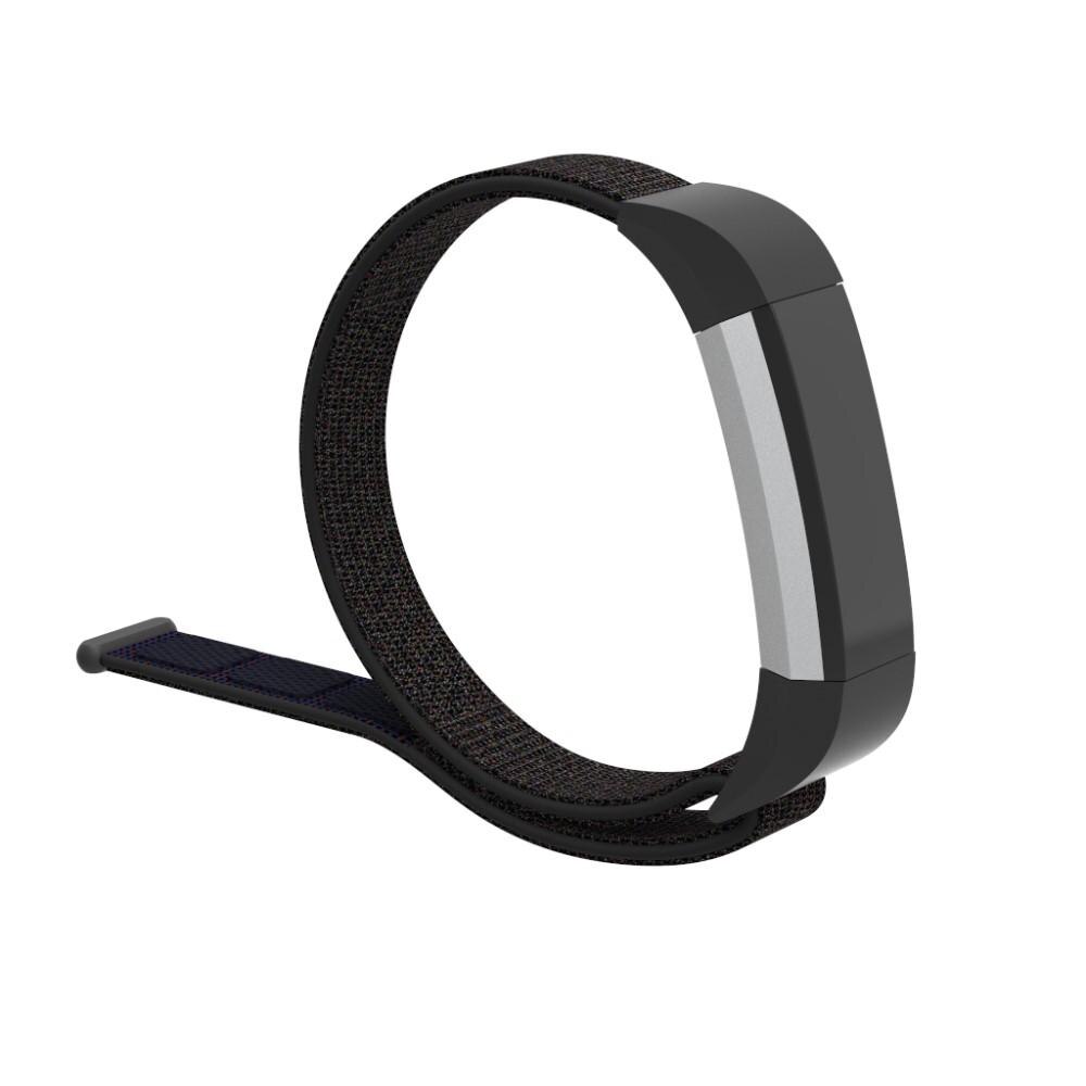 Bracelet en nylon Fitbit Alta/Alta HR Noir