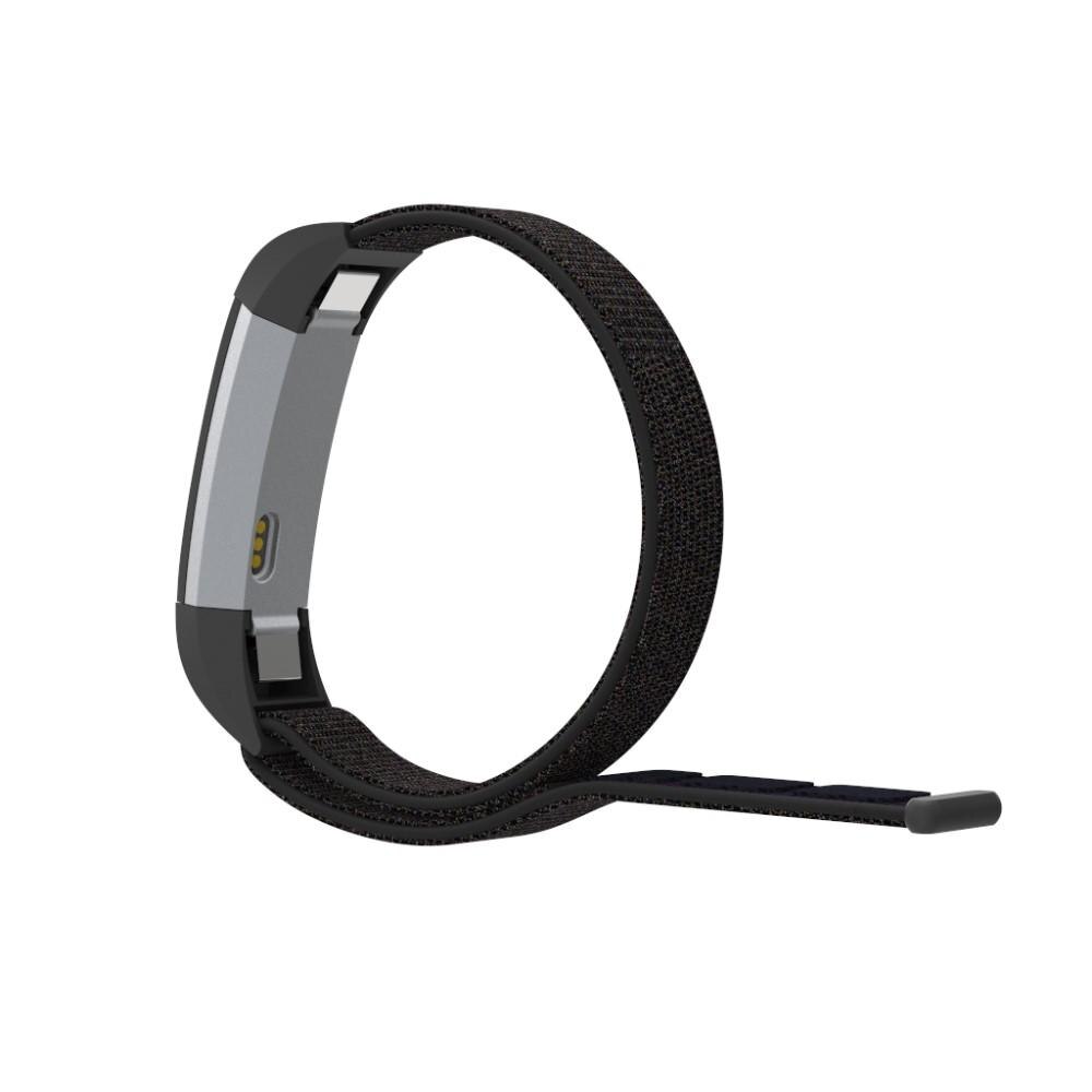 Bracelet en nylon Fitbit Alta/Alta HR Noir