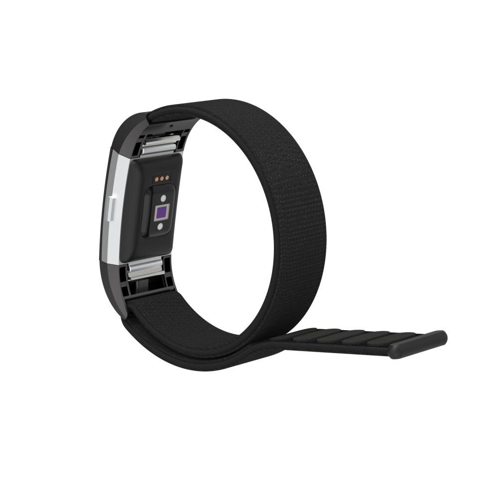 Bracelet en nylon Fitbit Charge 2 Noir