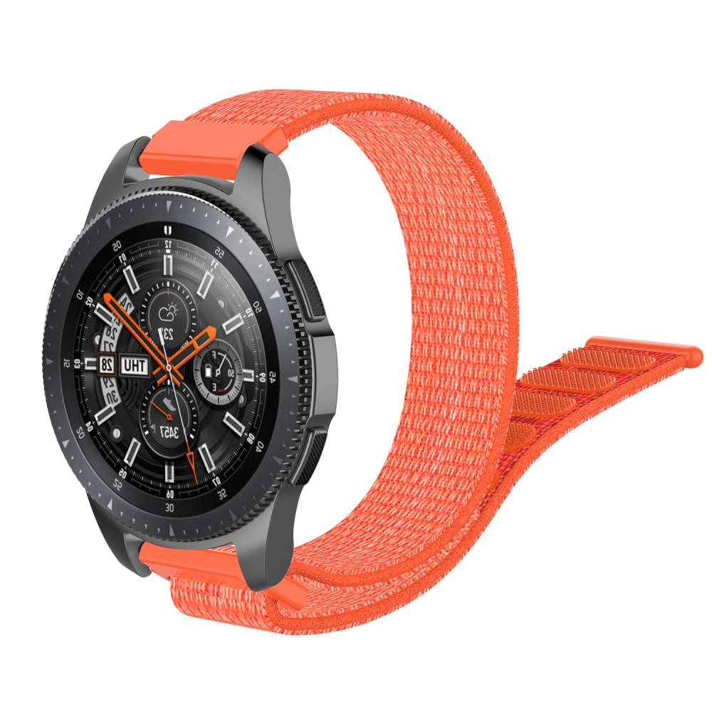 Bracelet en nylon Samsung Galaxy Watch 46mm, Orange